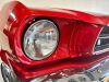 Ford Mustang Front End in Red with Chrome Bumpers. Wall Hung with Working Head Lights. Size H55 x W173 x D60cm. - 7