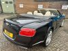 J11 DGE: (2013) Bentley Continental GTC MDS Auto, W12, 5988cc Petrol, Four-Wheel Drive, Convertible in Black. Mileage 49,658. MOT Expires 12/03/2025. Comes with 2 x Keys & V5... - 7