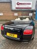 J11 DGE: (2013) Bentley Continental GTC MDS Auto, W12, 5988cc Petrol, Four-Wheel Drive, Convertible in Black. Mileage 49,658. MOT Expires 12/03/2025. Comes with 2 x Keys & V5... - 8