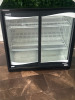 Klimasan 2 Door Beverage Cooler, Model Midi S220BB, S/N 2509, YOM 2023. Size H89 x W89 x D50cm.