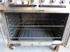 Commercial 6 Ring Gas Range Oven, Size H88 x W90 x D78cm. - 3