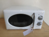 New Tower 800w Microwave, Model T24017. NOTE: Catch not working (As viewed).