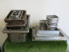 47 x Assorted Sized GN Containers & Metal Trays to Include: 41 x GN Containers & 6 Trays.