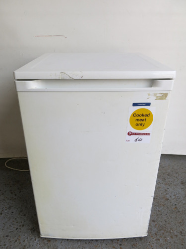 Domestic White Fridge with 2 Shelves & Pull Out Draw, Model CUL55W12.