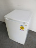 Domestic White Fridge with 2 Shelves & Pull Out Draw, Model CUL55W12. - 2