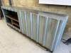 Tin Wrapped Side/Centre Console Display Unit. Size H80 x W220 x D40cm. - 2