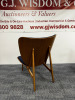 Kristian Sofus Hansen & Tommy Hyldahl for Norr11 Designer Elephant Lounge Chair. Solid Light Oak Frame with Veneer Seat & Back, Upholstered in Dark Blue. - 4