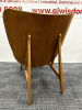 Kristian Sofus Hansen & Tommy Hyldahl for Norr11 Designer Elephant Lounge Chair. Solid Light Oak Frame with Veneer Seat & Back, Upholstered in Dark Blue. - 5