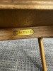 Kristian Sofus Hansen & Tommy Hyldahl for Norr11 Designer Elephant Lounge Chair. Solid Light Oak Frame with Veneer Seat & Back, Upholstered in Dark Blue. - 6