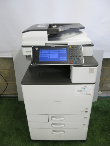 Ricoh Multi Function Office Colour Printer, Copier, Scanner, Model MP C2003. Copy Count Colour 164,832 & B&W 209,563.