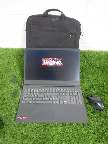 Lenovo 15.5" Laptop V15-ADA, Model 82C7. Spec TBC. Comes with Power Supply, Carry Bag & Cordless Tecknet Optical Mouse.