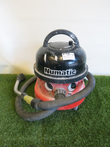 Numatic Vacuum Cleaner, Model NRV240-11, 110v. Comes with Hose.