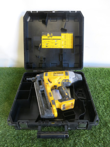 DeWalt 18v Brushless Concrete Nailer, Model DCN890. Comes in Carry Case. NOTE: missing batteries & charger.