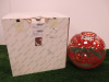 Venini & MSGM Collaboration Ball Vase in Box. Size H26cm. RRP £800. - 2