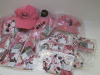 MSGM & Gattulio Hats & Accessories Lot to Include: 7 x Pink Caps (RRP £140 each), 5 x Scrunchies (RRP £70 each), 5 x Bandeau (RRP £120 each) & 1 x Set of Pin Badges (RRP £35.00). Total RRP £1965.00. - 3