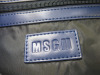 MSGM New Duffle Bag in Navy Blue (Ex-Display) with Shoulder Strap & Dustcover. RRP £250.00. - 5