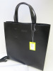 MSGM Medium Black Tote Bag, Made in Italy with Shoulder Strap & Dustcover. RRP £330.00. - 2