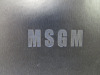 MSGM Medium Black Tote Bag, Made in Italy with Shoulder Strap. RRP £330.00. - 2