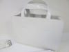 MSGM Small White Tote Bag with Shoulder Strap & Dustcover. RRP £270.00. - 2