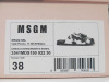 Pair of MSGM Boxed/New Women's Slippers in Cowhide with Tassels & Dustcover, Size 38, RRP £505.00. - 2