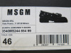 Pair of MSGM Boxed/New Men's Loafers in Black Patent with Tassels & Dustcover, Size 46, RRP £660.00. - 2