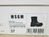 Pair of MSGM Boxed/New Stivale Donna/Women's Ankle Wellie Boot in Black, Size 37, RRP £285.00. - 3