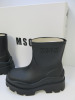 Pair of MSGM Boxed/New Stivale Donna/Women's Ankle Wellie Boot in Black, Size 38, RRP £285.00. - 2