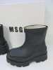 Pair of MSGM Boxed/New Stivale Donna/Women's Ankle Wellie Boot in Black, Size 38, RRP £285.00. - 2