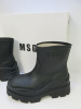 Pair of MSGM Boxed/New Stivale Donna/Women's Ankle Wellie Boot in Black, Size 41, RRP £285.00. - 2