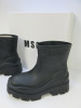 Pair of MSGM Boxed/New Scarpa Uomo/Men's Ankle Wellie Boot in Black, Size 39, RRP £285.00. - 2