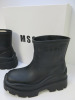 Pair of MSGM Boxed/New Scarpa Uomo/Men's Ankle Wellie Boot in Black, Size 39, RRP £285.00. - 2