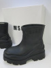 Pair of MSGM Boxed/New Scarpa Uomo/Men's Ankle Wellie Boot in Black, Size 42, RRP £285.00. - 2