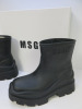 Pair of MSGM Boxed/New Scarpa Uomo/Men's Ankle Wellie Boot in Black, Size 43, RRP £285.00. - 2