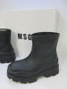 Pair of MSGM Boxed/New Scarpa Uomo/Men's Ankle Wellie Boot in Black, Size 43, RRP £285.00. - 2