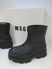 Pair of MSGM Boxed/New Scarpa Uomo/Men's Ankle Wellie Boot in Black, Size 44, RRP £285.00. - 2