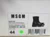 Pair of MSGM Boxed/New Scarpa Uomo/Men's Ankle Wellie Boot in Black, Size 44, RRP £285.00. - 3