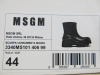 Pair of MSGM Boxed/New Scarpa Uomo/Men's Ankle Wellie Boot in Black, Size 44, RRP £285.00. - 3