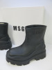 Pair of MSGM Boxed/New Scarpa Uomo/Men's Ankle Wellie Boot in Black, Size 45, RRP £285.00. - 2