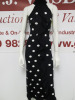 MSGM Milano Abito in Maglia Knitwear Dress in Black with White Dots, Virgin Wool, Size XXS, RRP £495.00. - 3