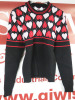 10 x MSGM Milano Maglia Sweaters & Skirts in Black with Red & Cream Heart, Virgin Wool to Include: 3 x Sweaters (XS/S/L), RRP £325 each & 7 x Skirts (XS/XS/S/S/M/M/L), RRP £280 each. Total RRP £2935.00. - 6