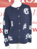 3 x MSGM Milano Maglia Cardigan in Navy Wool & Polyester, Size (M/L/XL), RRP £445.00 each. - 4