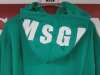 5 x MSGM Milano Hoodie in Green Cotton, Size (XS/S/M/L/XL) RRP £220.00 each. - 3