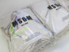 8 x MSGM Milano Hoodies in Off White cotton with Motif, Size (XS/S/S/M/L/L/XL/XL), RRP £325.00 each. - 3