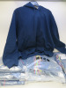 10 x MSGM Milano Hoodies in Blue with Motif, Cotton, Size (XS/XS/S/S/S/M/M/L/L/XL), RRP £220.00 each.