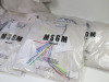 9 x MSGM Milano T-shirts in Off White Cotton with Motif, Size (XS/S/S/S/M/L/L/XL/XL), RRP £180.00 each. - 2