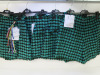 5 x MSGM Milano Bermuda Shorts in Black & Green Fabric, Sizes ( 38/40/40/42/42), RRP £345.00 each.