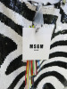 MSGM Milano Hand Crafted Black & White Sequinned Skirt, Size 44, RRP £865.00. - 4