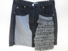 5 x MSGM Milano Denim Skirt in Black & Grey, Size (36/38/38/42/44), RRP £395.00 - 3