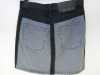 5 x MSGM Milano Denim Skirt in Black & Grey, Size (36/38/38/42/44), RRP £395.00 - 4