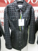 6 x MSGM Milano Abito Dress in Black Polyester, Size (36/38/40/40/42/42), RRP £645, Total RRP £3870.00. - 3